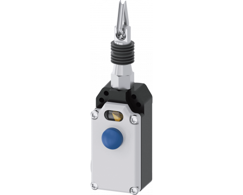 Siemens 3SE7150-1BD00 Тросовый выключатель, корпус металлический, 2xM20x1,5, 1НО+1НЗ, с фиксацией EN418 Siemens 3SE7150-1BD00 Тросовый выключатель, корпус металлический, 2xM20x1,5, 1НО+1НЗ, с фиксацией EN418