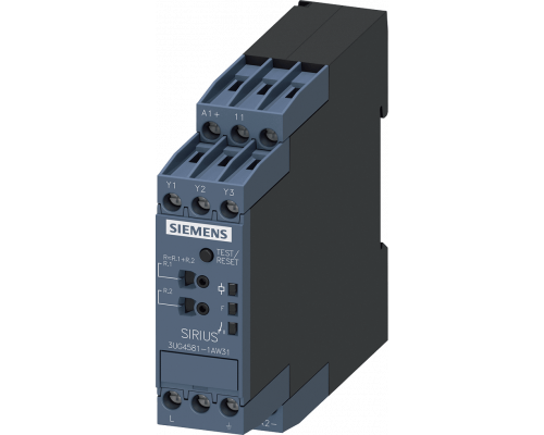 Siemens 3UG4581-1AW31 Реле контроля изоляции для незаземленных сетей до 400 В, 50-60 Гц, 1-100 кОм Siemens 3UG4581-1AW31 Реле контроля изоляции для незаземленных сетей до 400 В, 50-60 Гц, 1-100 кОм