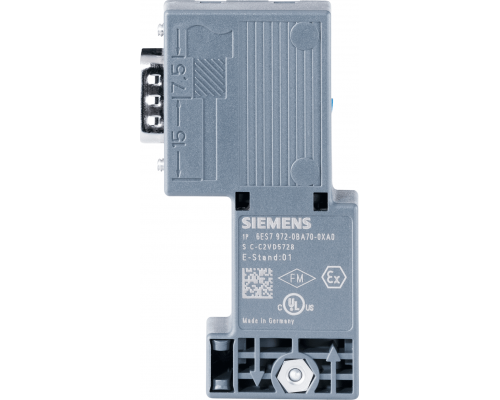 Siemens 6ES7972-0BA70-0XA0 Шинный соединитель Simatic DP для Profibus, до 12 Мбит/с, IPCD, Fast Connect Siemens 6ES7972-0BA70-0XA0 Шинный соединитель Simatic DP для Profibus, до 12 Мбит/с, IPCD, Fast Connect