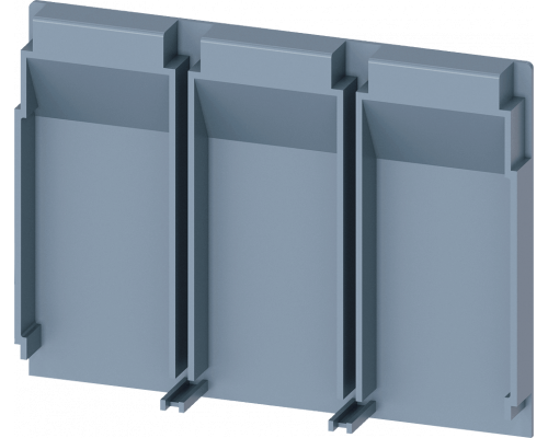 Siemens 3VA9111-0WJ30 Изолирующая пластина удлинённая, 3-позиционная, 1 штука, совместимая с 3va1 100/160 Siemens 3VA9111-0WJ30 Изолирующая пластина удлинённая, 3-позиционная, 1 штука, совместимая с 3va1 100/160