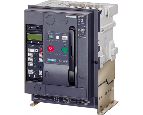 Siemens 3WL1112-2BB34-4GS2-Z C22+K01+K07+N61 Воздушный выключатель стационарный 3-пол., типоразмер 1, МЭК In=1250 A до 690 В Siemens 3WL1112-2BB34-4GS2-Z C22+K01+K07+N61 Воздушный выключатель стационарный 3-пол., типоразмер 1, МЭК In=1250 A до 690 В