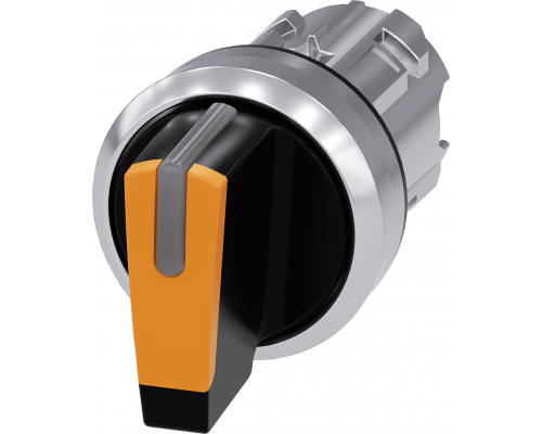 Siemens 3SU1052-2BL00-0AA0 Рычажный переключатель с подсветкой, 22 мм, металл, янтарный, 3 положения, фиксация Siemens 3SU1052-2BL00-0AA0 Рычажный переключатель с подсветкой, 22 мм, металл, янтарный, 3 положения, фиксация