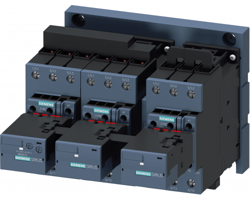 Siemens 3RA2437-8XF32-1AL2 Сборка для подключения по схеме звезда-треугольник, 5,5 кВт, 400/230 В, 50/60 Гц, S2, с блокировкой Siemens 3RA2437-8XF32-1AL2 Сборка для подключения по схеме звезда-треугольник, 5,5 кВт, 400/230 В, 50/60 Гц, S2, с блокировкой