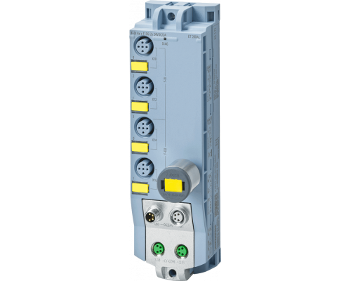 Siemens 6ES7146-5FF00-0BA0 Модуль дискретных входов/выходов Simatic ET 200AL, отказобезопасный, 4 входа, 2 выхода, 24В DC/2A, IP67 Siemens 6ES7146-5FF00-0BA0 Модуль дискретных входов/выходов Simatic ET 200AL, отказобезопасный, 4 входа, 2 выхода, 24В DC/2A, IP67