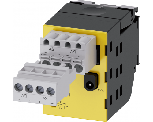 Siemens 3SU1401-1EE20-2AA0 Модуль As-interface с двумя входами безопасности, светодиодом и коннекторами Siemens 3SU1401-1EE20-2AA0 Модуль As-interface с двумя входами безопасности, светодиодом и коннекторами