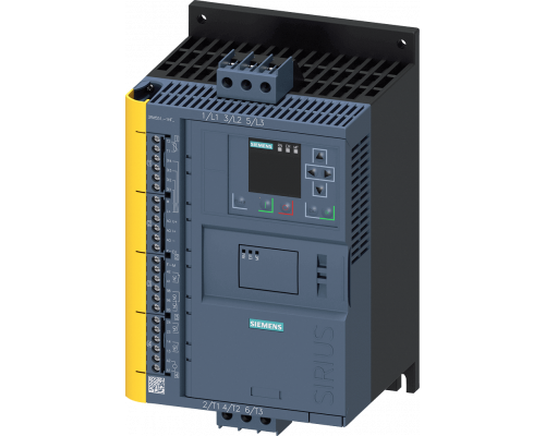 Siemens 3RW5513-1HF04 Устройство плавного пуска, 13 А, 24 В AC/DC, винтовые клеммы Siemens 3RW5513-1HF04 Устройство плавного пуска, 13 А, 24 В AC/DC, винтовые клеммы