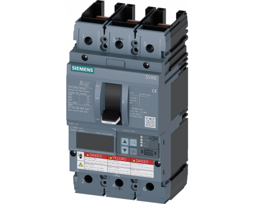 Siemens 3VA6225-8KP31-2AA0 Автоматический выключатель, защита до 250А, разрывной ток 150кА, 3 полюса Siemens 3VA6225-8KP31-2AA0 Автоматический выключатель, защита до 250А, разрывной ток 150кА, 3 полюса