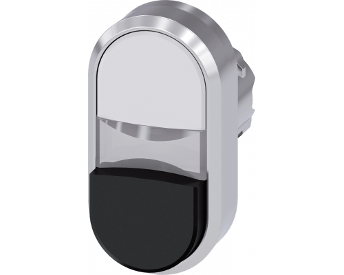 Siemens 3SU1051-3BB61-0AA0 Актуатор двойной кнопки с подсветкой, 22 мм, круглый, глянцевый металл Siemens 3SU1051-3BB61-0AA0 Актуатор двойной кнопки с подсветкой, 22 мм, круглый, глянцевый металл