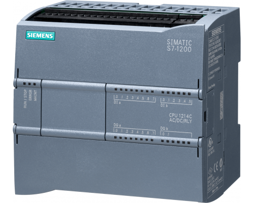 Siemens 6ES7214-1BG40-0XB0 Компактный контроллер CPU 1214C AC/DC/RLY для Simatic S7-1200 с расширенными характеристиками Siemens 6ES7214-1BG40-0XB0 Компактный контроллер CPU 1214C AC/DC/RLY для Simatic S7-1200 с расширенными характеристиками