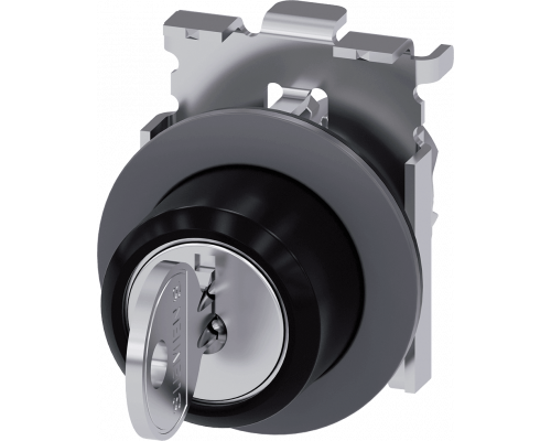 Siemens 3SU1060-4LM01-0AA0-Z X90 Переключатель с ключом, 30 мм, металл, матовый, фронтальное кольцо, замок SB30, 2 ключа, 3 положения Siemens 3SU1060-4LM01-0AA0-Z X90 Переключатель с ключом, 30 мм, металл, матовый, фронтальное кольцо, замок SB30, 2 ключа, 3 положения