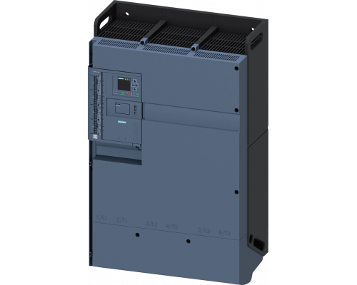 Siemens 3RW5556-2HA16 Устройство плавного пуска с номинальным рабочим напряжением 200-690 В и током до 1100 А (Class 10 E) Siemens 3RW5556-2HA16 Устройство плавного пуска с номинальным рабочим напряжением 200-690 В и током до 1100 А (Class 10 E)