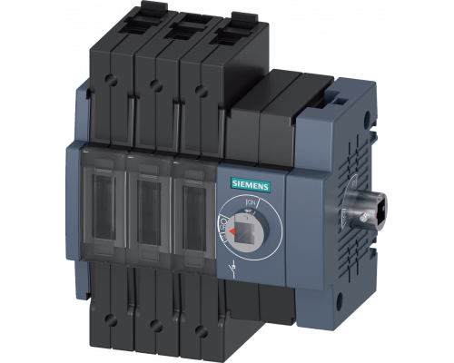 Siemens 3KD2634-2ME40-0 Выключатель-разъединитель 690v 63a 3p боковой привод справа Siemens 3KD2634-2ME40-0 Выключатель-разъединитель 690v 63a 3p боковой привод справа