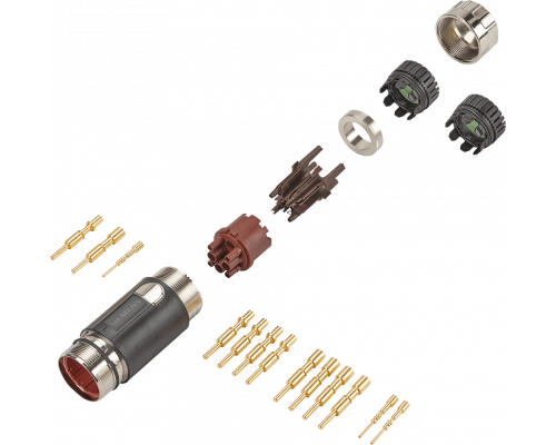 Siemens 6FX2003-0LA10 Силовой штекер 6-пол. типоразм. 1,5 штифтовая часть, наружн. резьба Siemens 6FX2003-0LA10 Силовой штекер 6-пол. типоразм. 1,5 штифтовая часть, наружн. резьба