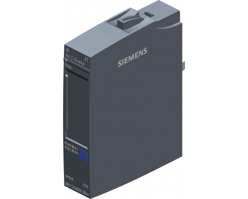 Siemens 6ES7134-6GD01-0BA1 Модуль аналогового ввода Simatic ET 200SP AI 4XI 2/4-wire ST, 4 токовых входа, 16 бит Siemens 6ES7134-6GD01-0BA1 Модуль аналогового ввода Simatic ET 200SP AI 4XI 2/4-wire ST, 4 токовых входа, 16 бит