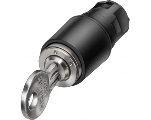 Siemens 3SB2000-4LB01 Переключатель 16mm с замком ces, 0-i с фиксацией, ключ вынимается в позиции 0+i Siemens 3SB2000-4LB01 Переключатель 16mm с замком ces, 0-i с фиксацией, ключ вынимается в позиции 0+i