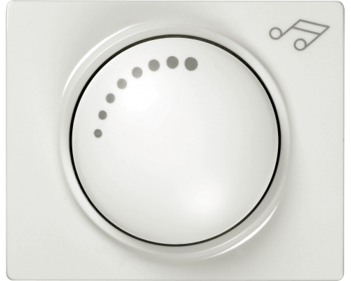 Siemens 5TG5533-4WH Накладки для громкоговорителя с потенциометром, полярно-белые Siemens 5TG5533-4WH Накладки для громкоговорителя с потенциометром, полярно-белые