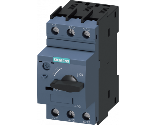 Siemens 3RV2021-1HA10-0DA0 Автоматический выключатель, типоразмер S0, защита от выпадения фазы, 5,5–8 А / 104 A Siemens 3RV2021-1HA10-0DA0 Автоматический выключатель, типоразмер S0, защита от выпадения фазы, 5,5–8 А / 104 A