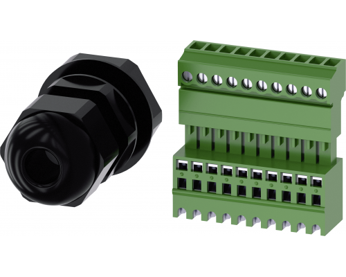 Siemens 3SU1900-0JD10-0AA0 Метрическое резьбовое соединение м25 для ввода круглого кабеля Siemens 3SU1900-0JD10-0AA0 Метрическое резьбовое соединение м25 для ввода круглого кабеля