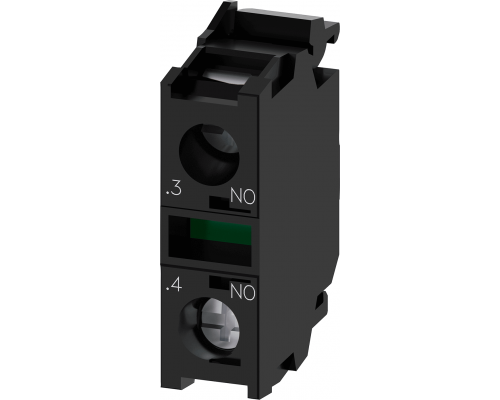 Siemens 3SU1400-1AA10-1BA0 Контактный модуль с 1но контактом, винтовые клеммы, для держателя актуатора Siemens 3SU1400-1AA10-1BA0 Контактный модуль с 1но контактом, винтовые клеммы, для держателя актуатора