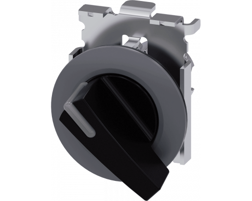 Siemens 3SU1062-2EF10-0AA0 Рычажный переключатель с подсветкой, 30 мм, кругл., черный, длинная рукоятка, фронтальное кольцо Siemens 3SU1062-2EF10-0AA0 Рычажный переключатель с подсветкой, 30 мм, кругл., черный, длинная рукоятка, фронтальное кольцо