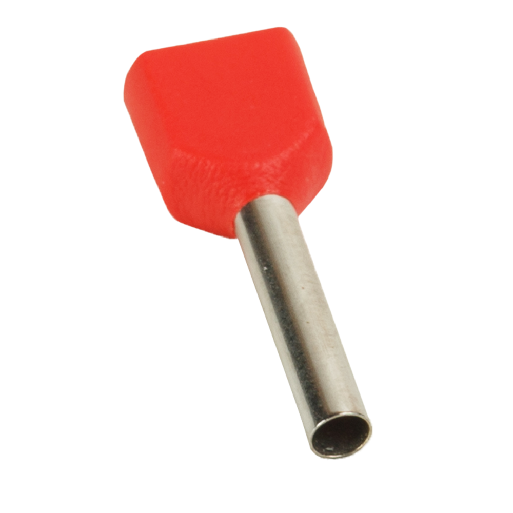 KEAZ Наконечник штыревой втулочный под два провода НШвИ2 OptiKit T-Shv2-PVC- 0,75-8(100шт) KEAZ Наконечник штыревой втулочный под два провода НШвИ2 OptiKit T-Shv2-PVC- 0,75-8(100шт)