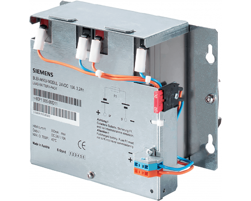 Siemens 6EP1935-6MD11 Свинцово-кислотный аккумулятор для блока бесперебойного питания Sitop Power 24В/3.2Ач Siemens 6EP1935-6MD11 Свинцово-кислотный аккумулятор для блока бесперебойного питания Sitop Power 24В/3.2Ач