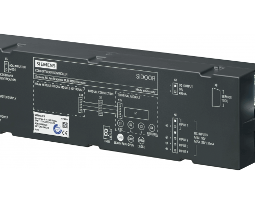 Siemens 6FB1111-0AT10-3AT2 Контрольный модуль для дверей лифтов (вес двери до 600 кг, 36vdc, RS485, DI, реле) Siemens 6FB1111-0AT10-3AT2 Контрольный модуль для дверей лифтов (вес двери до 600 кг, 36vdc, RS485, DI, реле)