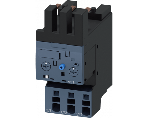 Siemens 3RB3123-4NE0 Реле перегрузки для электродвигателя, защита до 1.25 А, S0, класс 5-30, с ручным/авто сбросом Siemens 3RB3123-4NE0 Реле перегрузки для электродвигателя, защита до 1.25 А, S0, класс 5-30, с ручным/авто сбросом