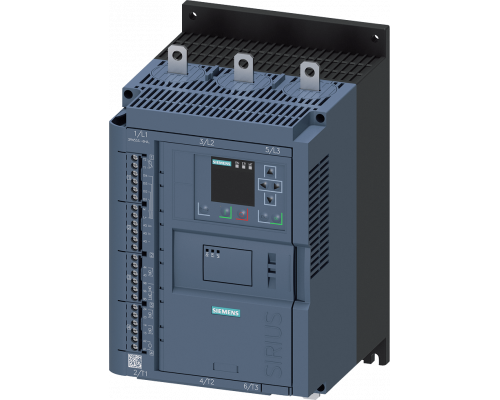 Siemens 3RW5536-6HA16 Устройство плавного пуска с током до 171 А (CLASS 10 E) и питанием 110-250 В AC Siemens 3RW5536-6HA16 Устройство плавного пуска с током до 171 А (CLASS 10 E) и питанием 110-250 В AC