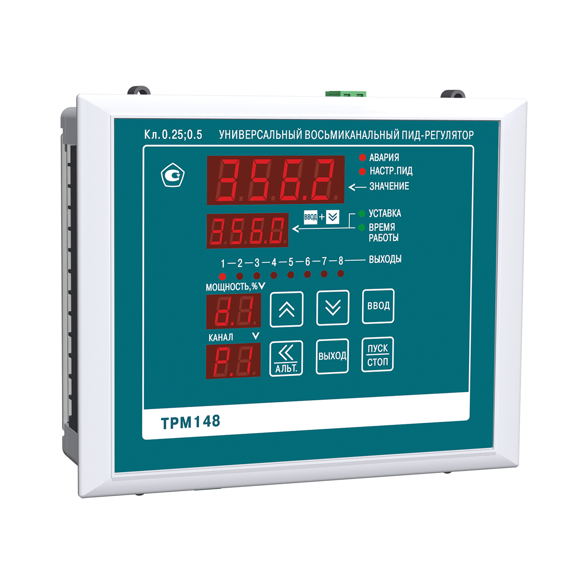ОВЕН ТРМ148 восьмиканальный ПИД-регулятор с RS-485 ОВЕН ТРМ148 восьмиканальный ПИД-регулятор с RS-485