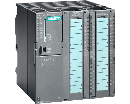 Siemens 6ES7314-6EH04-0AB0 Компактное ЦПУ Simatic S7-300 CPU 314C-2PN/DP с 192 кб памяти и широкими интерфейсами Siemens 6ES7314-6EH04-0AB0 Компактное ЦПУ Simatic S7-300 CPU 314C-2PN/DP с 192 кб памяти и широкими интерфейсами