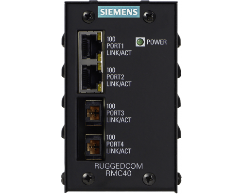 Siemens 6GK6004-0AC03-0BA0-Z A22 Медиаконвертер RMC40 для особых условий эксплуатации, 4 порта Siemens 6GK6004-0AC03-0BA0-Z A22 Медиаконвертер RMC40 для особых условий эксплуатации, 4 порта