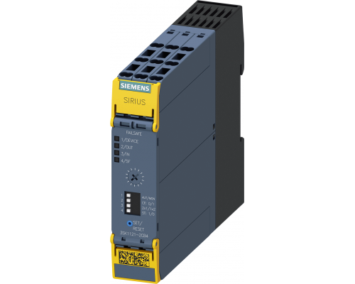 Siemens 3SK1121-2CB42 Модуль реле безопасности с задержкой и разрешающими цепями Siemens 3SK1121-2CB42 Модуль реле безопасности с задержкой и разрешающими цепями