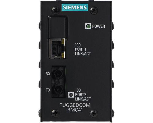 Siemens 6GK6004-1AC03-0BA0-Z A05 Медиаконвертер (коммутатор) для особых условий эксплуатации, 2 порта 10/100Мбит/с Siemens 6GK6004-1AC03-0BA0-Z A05 Медиаконвертер (коммутатор) для особых условий эксплуатации, 2 порта 10/100Мбит/с