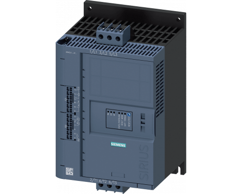 Siemens 3RW5213-3TC04 Устройство плавного пуска с питанием 24 В и током 13 А для двигателей Siemens 3RW5213-3TC04 Устройство плавного пуска с питанием 24 В и током 13 А для двигателей