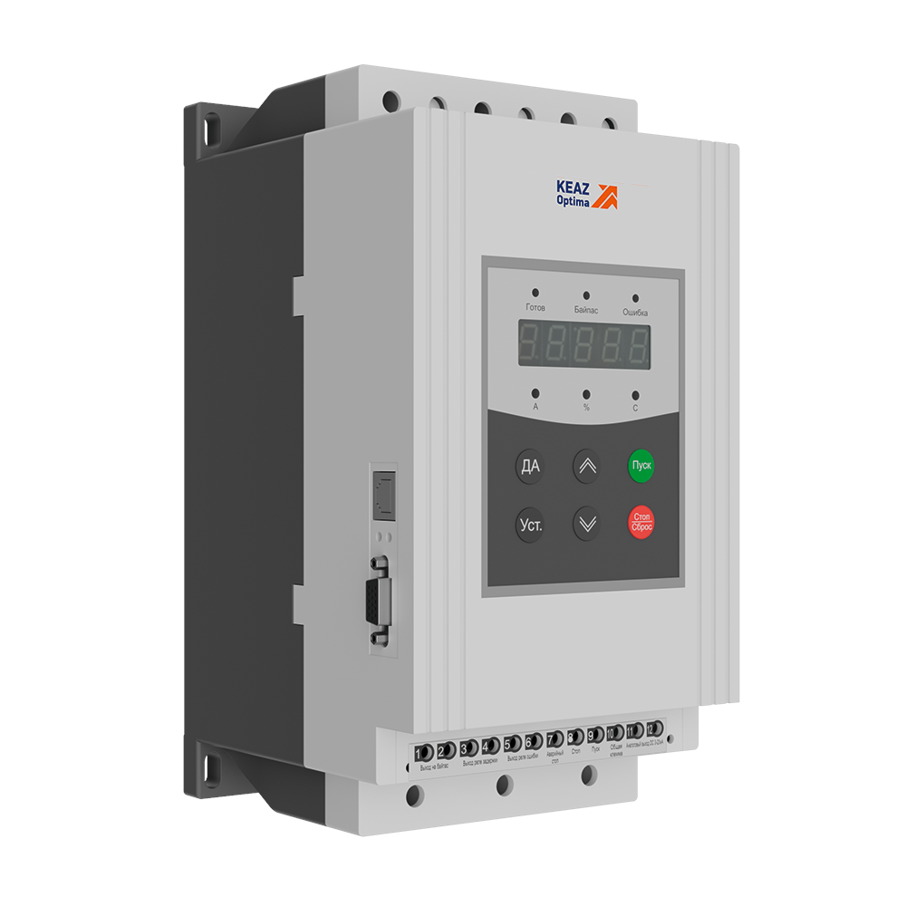 KEAZ Устройство плавного пуска OptiCor S-7К5-380-B-0 KEAZ Устройство плавного пуска OptiCor S-7К5-380-B-0