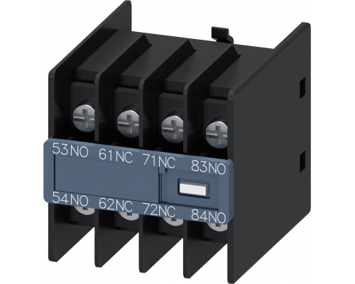 Siemens 3RH2911-4GA22 Модуль блок-контактов, 2но+2нз: 1но, 1нз, 1нз, 1но, для контактора s00 Siemens 3RH2911-4GA22 Модуль блок-контактов, 2но+2нз: 1но, 1нз, 1нз, 1но, для контактора s00