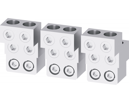 Siemens 3VW9011-0AL71 Клемма для проводов круглого сечения, адаптер 4x240 для главных выводов Siemens 3VW9011-0AL71 Клемма для проводов круглого сечения, адаптер 4x240 для главных выводов