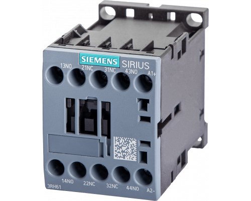 Siemens 3RH6122-1KF40 Контакторный реле, постоянный ток 110 В, 0.7...1.25*US, 2 NO + 2 NC, со встроенным диодом, клеммная колодка Siemens 3RH6122-1KF40 Контакторный реле, постоянный ток 110 В, 0.7...1.25*US, 2 NO + 2 NC, со встроенным диодом, клеммная колодка