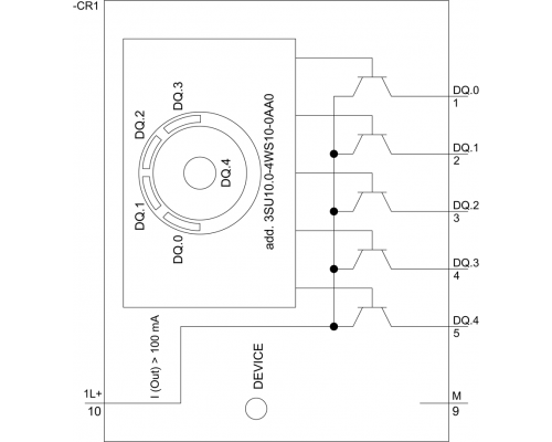 Siemens 3SU1400-1GC10-1AA0-Z Y19 Электронный модуль для переключателя с id-ключом, 24 В DC, винтовой зажим, для DIN-рейки Siemens 3SU1400-1GC10-1AA0-Z Y19 Электронный модуль для переключателя с id-ключом, 24 В DC, винтовой зажим, для DIN-рейки