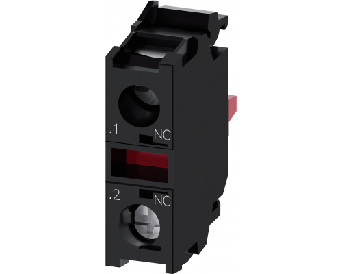 Siemens 3SU1400-1AA10-1CA0 Контактный модуль с 1нз контактом, винтовые клеммы, для монтажа на держателе актуатора Siemens 3SU1400-1AA10-1CA0 Контактный модуль с 1нз контактом, винтовые клеммы, для монтажа на держателе актуатора