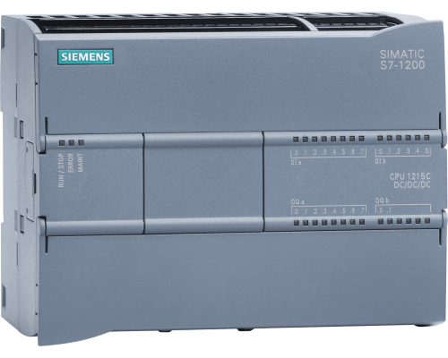 Siemens 6ES7215-1AG40-0XB0 Компактный контроллер CPU 1215C Simatic S7-1200, DC/DC/DC, 2 порта PROFINET Siemens 6ES7215-1AG40-0XB0 Компактный контроллер CPU 1215C Simatic S7-1200, DC/DC/DC, 2 порта PROFINET