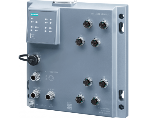 Siemens 6GK5208-0HA00-2ES6 Управляемый коммутатор Scalance xp208eec, 8x порты 10/100 Мбит/с, IP65, поддержка Profinet Siemens 6GK5208-0HA00-2ES6 Управляемый коммутатор Scalance xp208eec, 8x порты 10/100 Мбит/с, IP65, поддержка Profinet