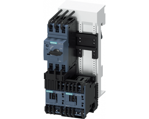 Siemens 3RA2210-1BS15-2BB4 Беспредохранительная реверсивная фидерная сборка, 400 V AC, типоразмер S00, 1.40-2.00 A, 3 кВт, 24 V DC Siemens 3RA2210-1BS15-2BB4 Беспредохранительная реверсивная фидерная сборка, 400 V AC, типоразмер S00, 1.40-2.00 A, 3 кВт, 24 V DC