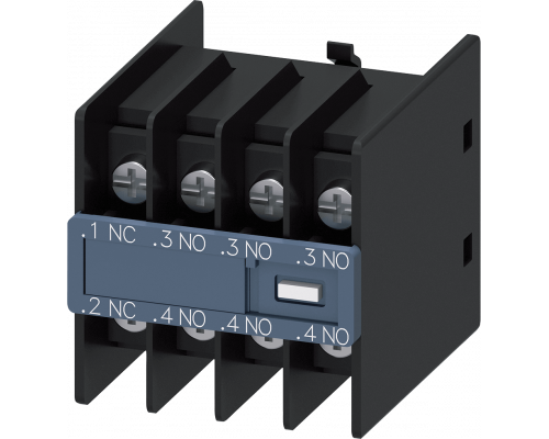 Siemens 3RH2911-4HA31 Модуль блок-контактов 3но+1нз: 1нз, 1но, 1но, 1но, для коммутации электродвигателей Siemens 3RH2911-4HA31 Модуль блок-контактов 3но+1нз: 1нз, 1но, 1но, 1но, для коммутации электродвигателей