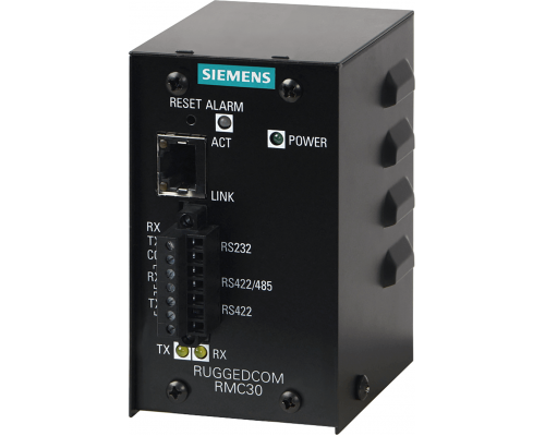 Siemens 6GK6003-0AC23-0AA0 Сериальный сервер RMC30 для особых условий эксплуатации, 1 порт, шифрование 128-бит Siemens 6GK6003-0AC23-0AA0 Сериальный сервер RMC30 для особых условий эксплуатации, 1 порт, шифрование 128-бит