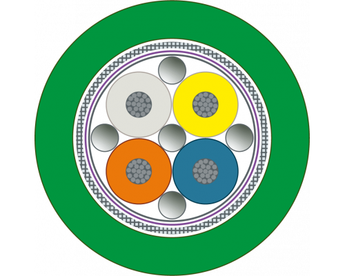 Siemens 6XV1840-2R Кабель подключения TP (Profinet Type R) для роботов, 4-жила, для гибких применений Siemens 6XV1840-2R Кабель подключения TP (Profinet Type R) для роботов, 4-жила, для гибких применений