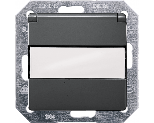 Siemens 5UB1922 Розетка черного цвета с защитным контактом, 10А DC/16А AC, 250В, с откидывающейся крышкой Siemens 5UB1922 Розетка черного цвета с защитным контактом, 10А DC/16А AC, 250В, с откидывающейся крышкой