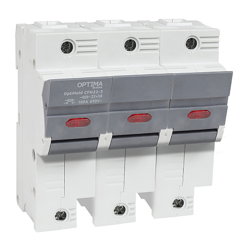 KEAZ Предохранитель-разъединитель модульный OptiHold CFH22-100-3 KEAZ Предохранитель-разъединитель модульный OptiHold CFH22-100-3