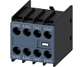 Siemens 3RH2911-1XA40-0MA0 Блок переключателей Aux.switch, фронтальный, 4но, с токоведущими контактами Siemens 3RH2911-1XA40-0MA0 Блок переключателей Aux.switch, фронтальный, 4но, с токоведущими контактами